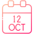 12 October icon