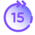 Пропустить вперед 15 секунд icon