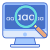 Magnifying icon