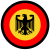 Bundestag Round Sign icon