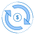 circulation finance icon