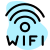 Free wireless internet facility for tourist at hotel icon