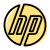 Hewlett Packard an american multinational information technology company icon