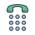 Teclado numérico icon