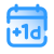 Plus 1 Tag icon