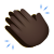 Clapping Hands Dark Skin Tone icon