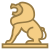 Statua del leone icon