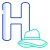 H icon