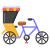 Cycle Rickshaw icon