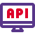 API in computer is programmed for graphical user interface icon