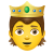 王冠をかぶった人の絵文字 icon