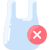 No Plastic Bags icon