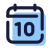 Calendar 10 icon