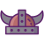 Casco de vikingo icon