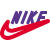 Nike an american multinational corporation - footwear, apparel, equipment, accessories, and services icon