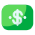 Dólar de dinero icon