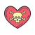 Skull Heart icon