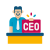 CEO-externo-búsqueda-de-empleo-flaticons-planos-iconos-planos icon