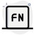 Fn, funtion key to trigger multiple features in notebook icon
