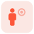 Recording work and controlling work purpose layout icon