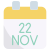 22 November icon