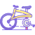 Foldable Bike icon