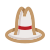 Gentlemen hat icon