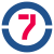 7 в кружке icon