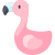 Flamant rose icon