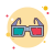 3D 안경 icon