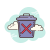 ごみ箱を空にする icon