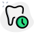 Delay in Dental Care Clinic to schedule a next patient icon