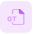 QT an audio format specifies how data in an audio stream is arranged icon