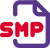 SMP file is a digital audio file allowed only 16-bit mono sound icon