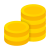Стопка монет icon