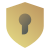 Schlüsselloch-Schild icon