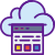 Cloud computing icon