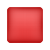 Rotes Quadrat-Emoji icon
