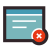 Delete Document icon