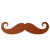 Moustache impériale icon