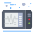 Electrocardiogram icon