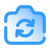 Cambia fotocamera icon