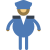 Gordo cop icon