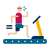 Treadmill Machine icon