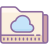 carpeta en la nube icon