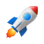 Raketen-Emji icon