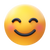 smiling face with smiling eyes icon