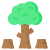 Deforestation icon
