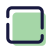 Unausgefüllte Checkbox icon