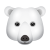 Eisbär-Emoji icon